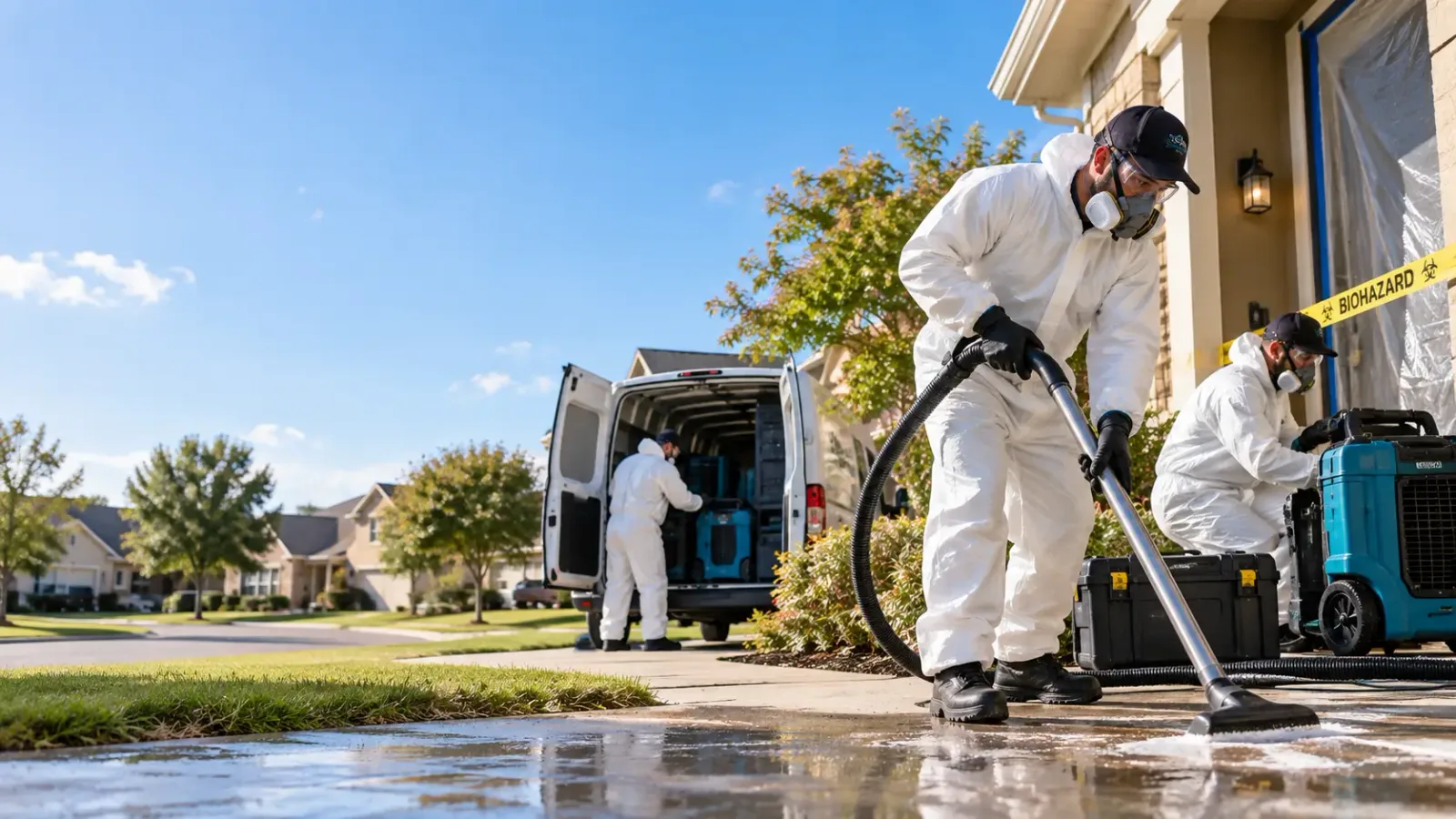 Biohazard Cleanup in De Queen, AR
